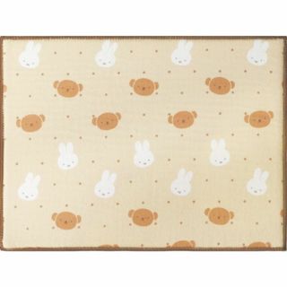 ミッフィー(miffy)のミッフィー miffy 吸水水切りマット（ミッフィーとボリス） 【30×40cm】 キッチン(日用品/生活雑貨)