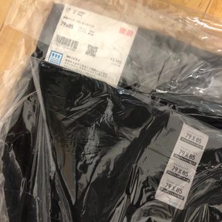 ユニクロ(UNIQLO)の新品未使用　ユニクロ　感動パンツ　コットンライク　79*85(その他)