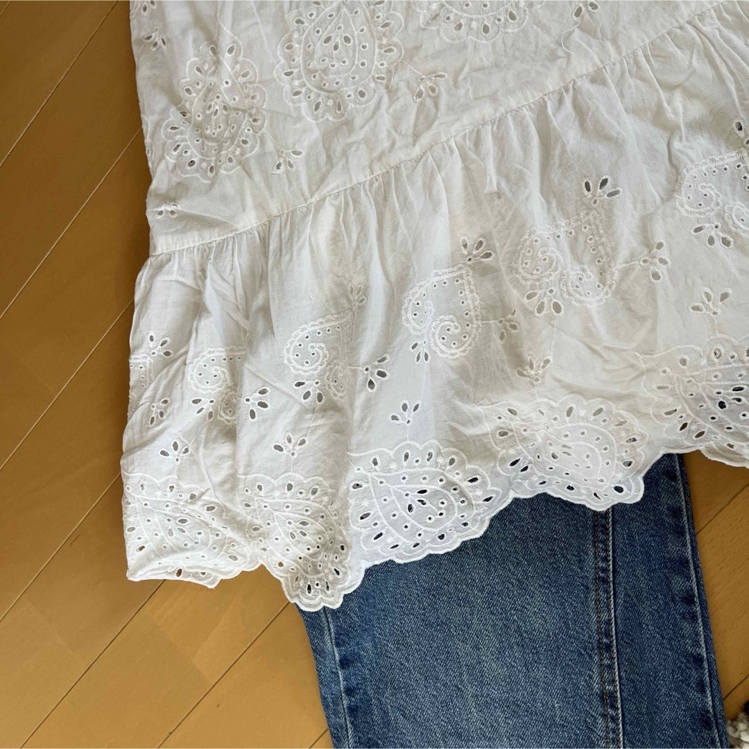 ZARA KIDS(ザラキッズ)のZARA kids♡刺繍ワンピース キッズ/ベビー/マタニティのキッズ服女の子用(90cm~)(ワンピース)の商品写真