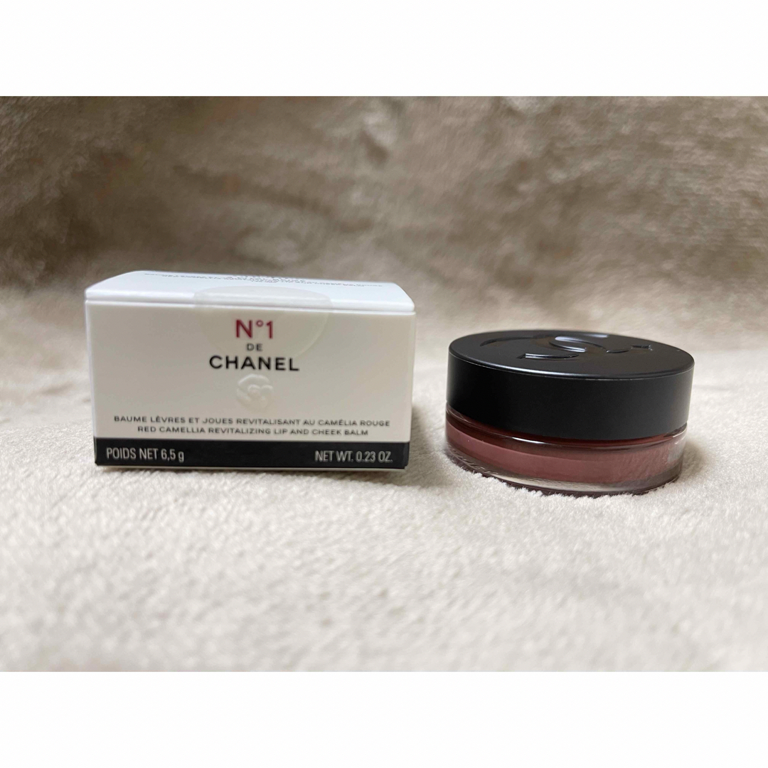 CHANEL(シャネル)のCHANELリップ＆チーク ボーム N°1 ドゥ シャネル ヴァイタル ベージュ コスメ/美容のベースメイク/化粧品(チーク)の商品写真