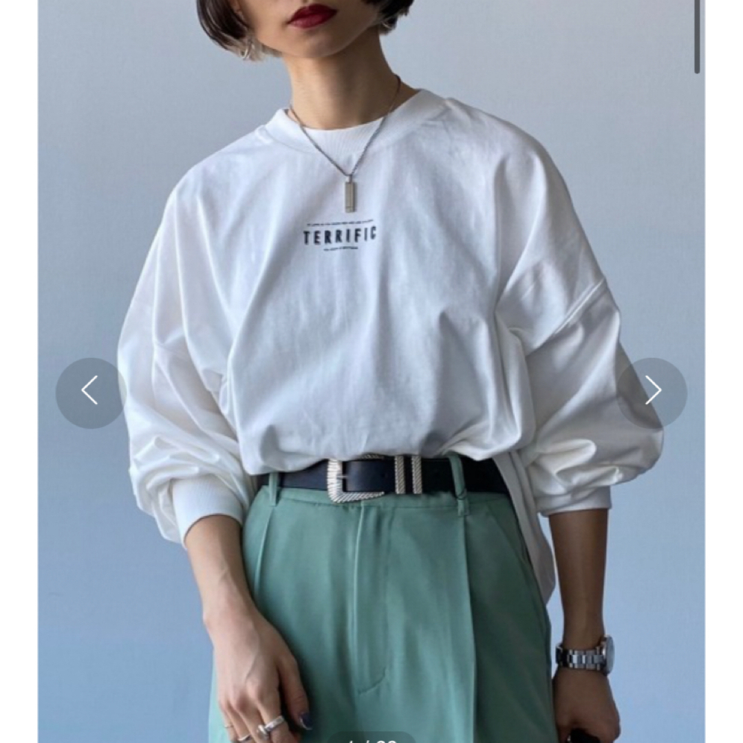 PAGEBOY(ページボーイ)の(お安くお譲りします)PAGEBOY ロンティ レディースのトップス(Tシャツ(長袖/七分))の商品写真