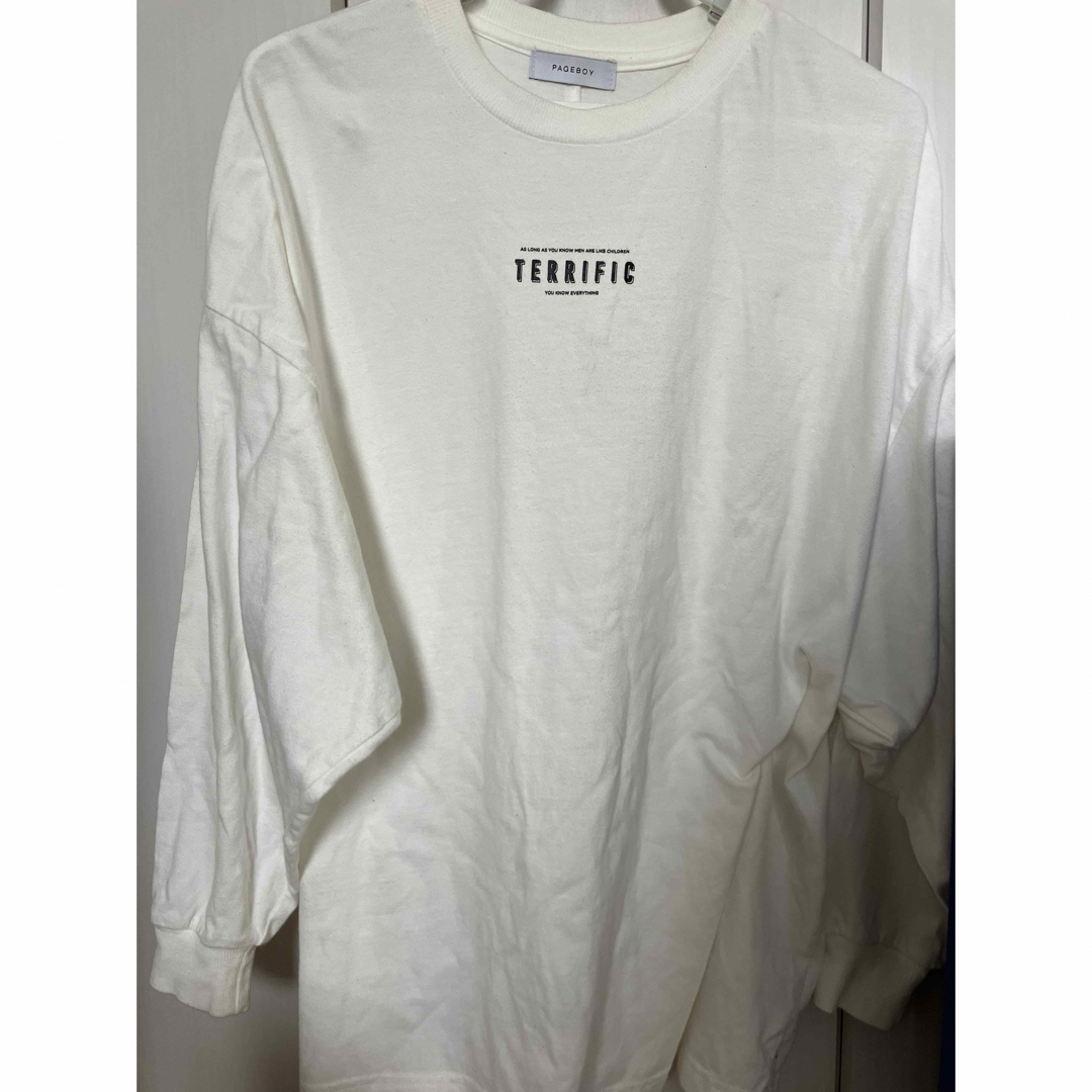 PAGEBOY(ページボーイ)の(お安くお譲りします)PAGEBOY ロンティ レディースのトップス(Tシャツ(長袖/七分))の商品写真