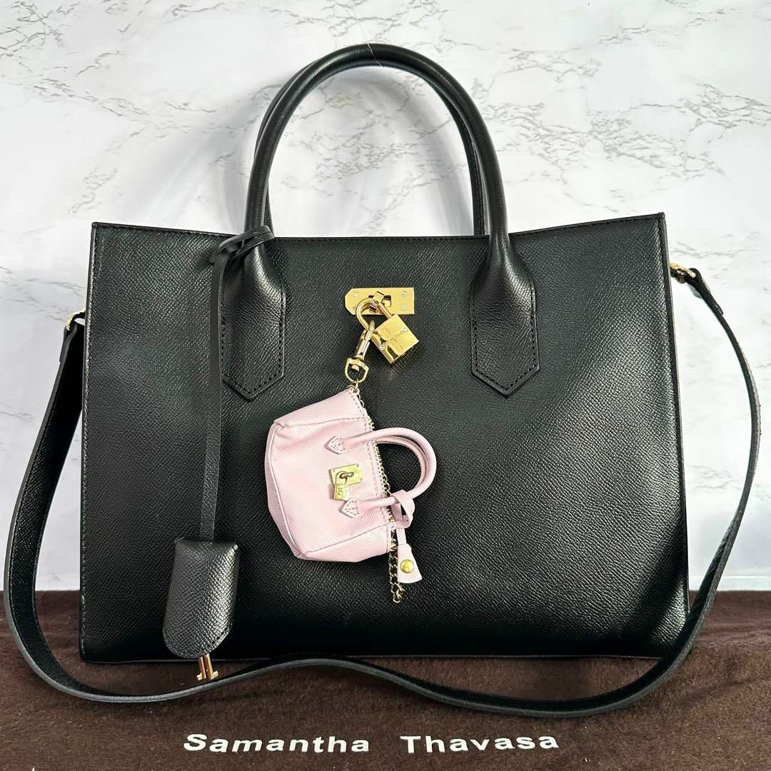 Samantha Thavasa(サマンサタバサ)の極美品 サマンサタバサ Samantha Thavasa 2way ハンドバッグ レディースのバッグ(ハンドバッグ)の商品写真