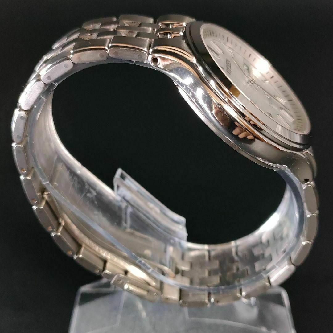 CITIZEN(シチズン)の極美品【稼働品】CITIZEN　シチズンエクシード　H100　シルバー　ソーラー メンズの時計(腕時計(アナログ))の商品写真