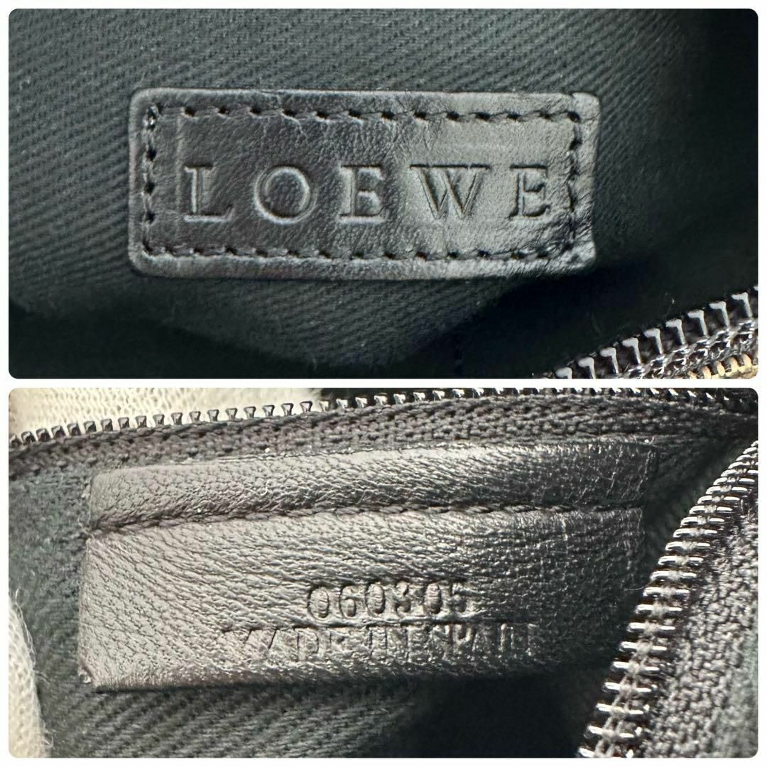 LOEWE(ロエベ)のロエベ LOEWE ハンドバッグ トートバッグ アナグラム キャンバス レザー レディースのバッグ(ハンドバッグ)の商品写真