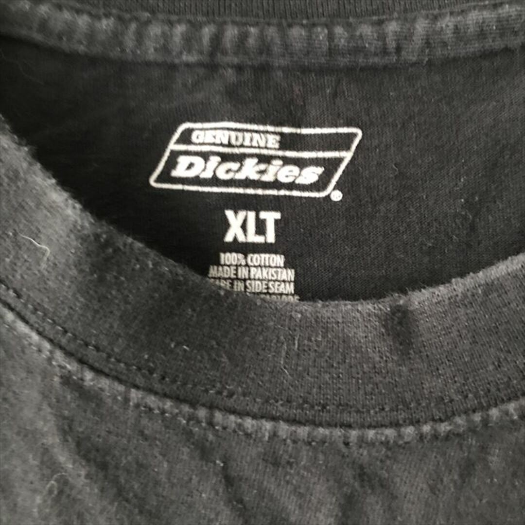 Dickies(ディッキーズ)の90s 古着 ディッキーズ Tシャツ オーバーサイズ ブラック XL  メンズのトップス(Tシャツ/カットソー(半袖/袖なし))の商品写真