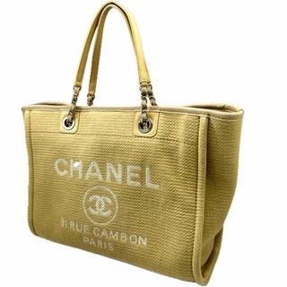 シャネル(CHANEL)のCHANEL　シャネル　ドーヴィル　AS3257 　ハンドバッグ　トートバッグ　鞄　カバン　軽量バッグ　お買い物バッグ　ショッピングバッグ　ビーチバッグ　肩掛け　レディース　メンズ　ユニセックス(トートバッグ)