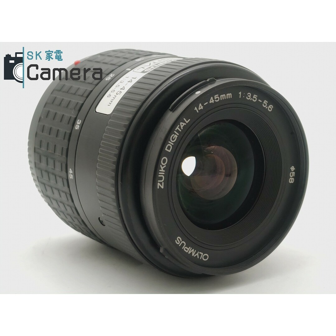 OLYMPUS(オリンパス)のOLYMPUS ZUIKO DIGITAL 14-45ｍｍ F3.5-5.6 オリンパス フォーサーズ スマホ/家電/カメラのカメラ(レンズ(ズーム))の商品写真