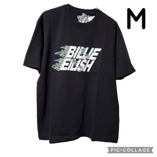 ユニクロ(UNIQLO)の◆ ユニクロ ビリーアイリッシュ Tシャツ UT メンズ ブラック 半袖 M .(Tシャツ/カットソー(半袖/袖なし))