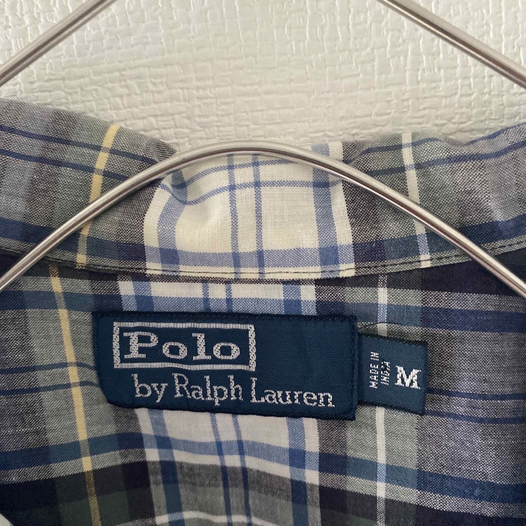 POLO RALPH LAUREN(ポロラルフローレン)の【激レア】RalphLaurenポロラルフローレンオープンカラーシャツメンズ半袖 メンズのトップス(シャツ)の商品写真