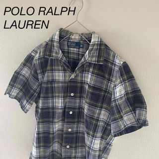 ポロラルフローレン(POLO RALPH LAUREN)の【激レア】RalphLaurenポロラルフローレンオープンカラーシャツメンズ半袖(シャツ)