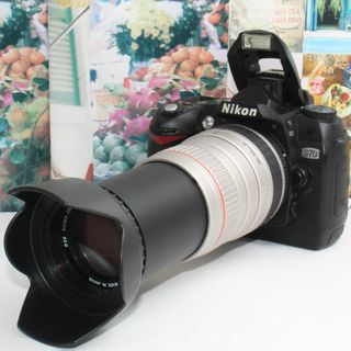 Nikon - ❤️新品カメラバック付き❤️Nikon D70 超望遠 レンズセット❤️