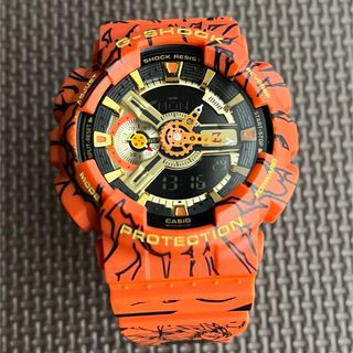 ジーショック(G-SHOCK)の超美品　ドラゴンボールZコラボG-SHOCK腕時計(腕時計(アナログ))