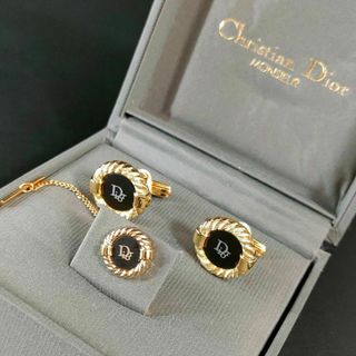 Christian Dior - 【極美品】Dior ディオール カフス・タイピン Christian Dior - 【極美品】Dior ディオール カフス・タイピン