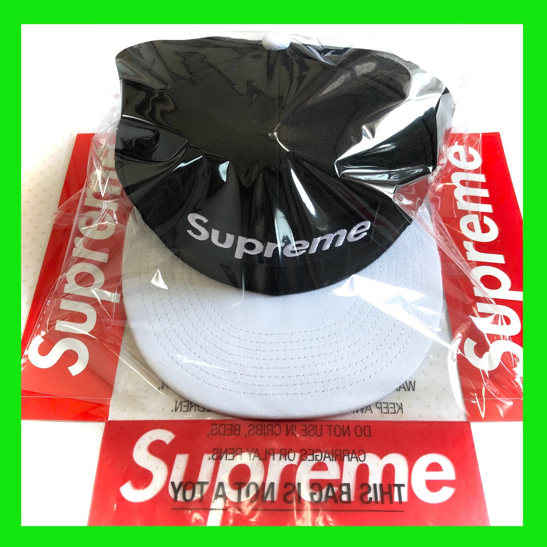 Supreme(シュプリーム)のSupreme 2tone Box Logo New Era キャップ　ツートン メンズの帽子(キャップ)の商品写真