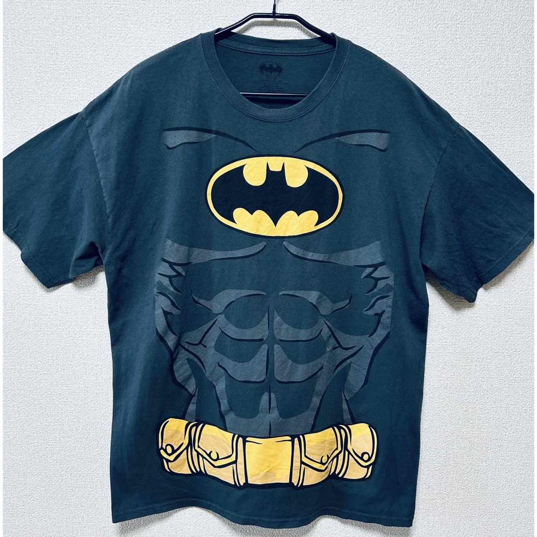 【US古着】ヴィンテージ　バッドマンTシャツ(2XL/ グレー) メンズのトップス(Tシャツ/カットソー(半袖/袖なし))の商品写真