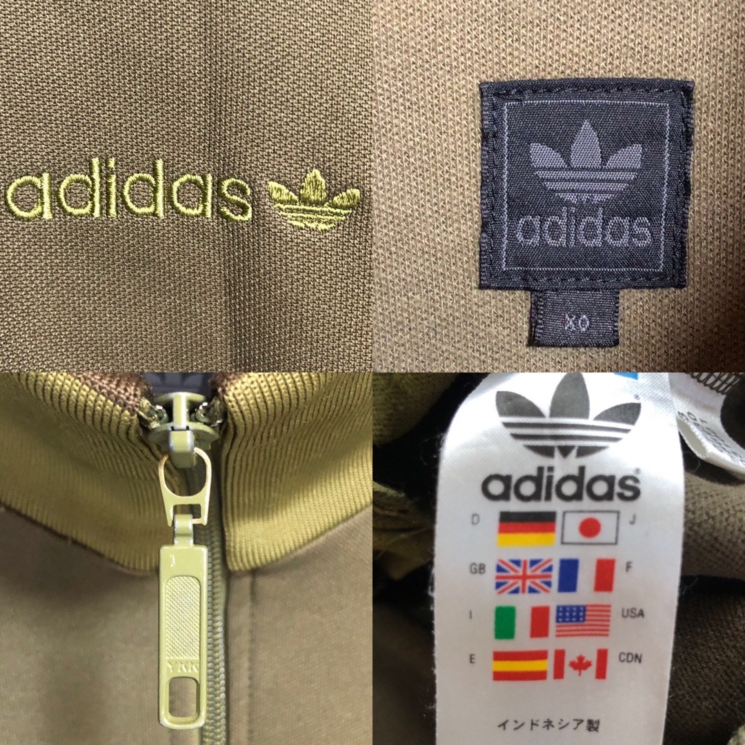 Originals(adidas) - 美品カーキXL⭐️90s adidas トラック Originals(adidas) - 美品カーキXL⭐️90s adidas トラック