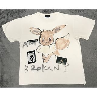 guernika イーブイ　ペイントtシャツ(Tシャツ/カットソー(半袖/袖なし))