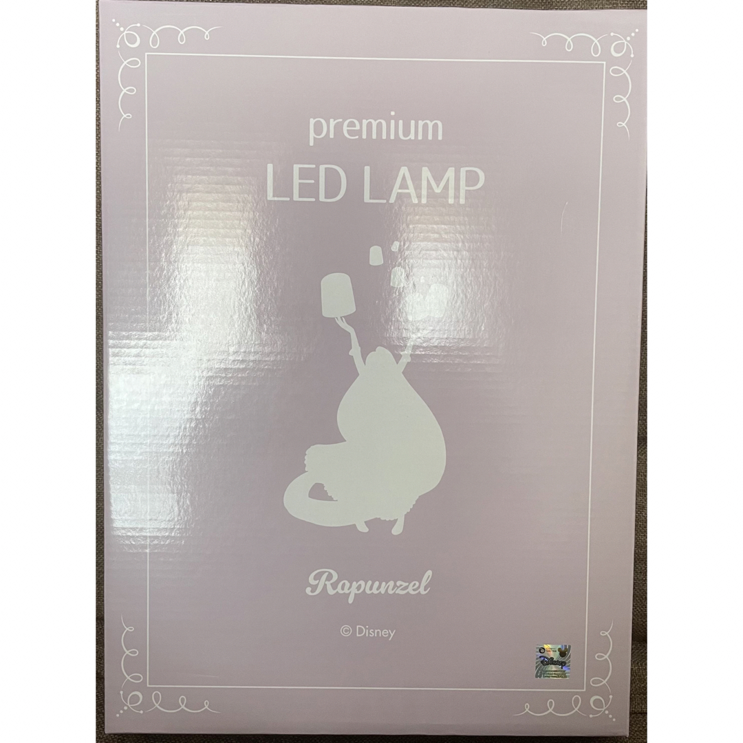 ディズニー  ラプンツェル　premium LED ランプ エンタメ/ホビーのおもちゃ/ぬいぐるみ(キャラクターグッズ)の商品写真