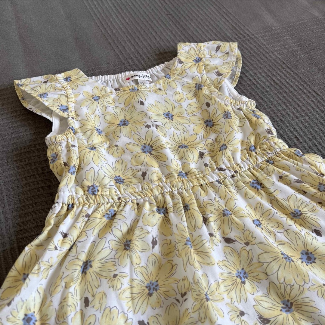 anyFAM(エニィファム)のエニィファム 100cm ワンピース キッズ/ベビー/マタニティのキッズ服女の子用(90cm~)(ワンピース)の商品写真