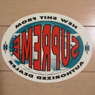 SUPREME NEW SHIT STICKER