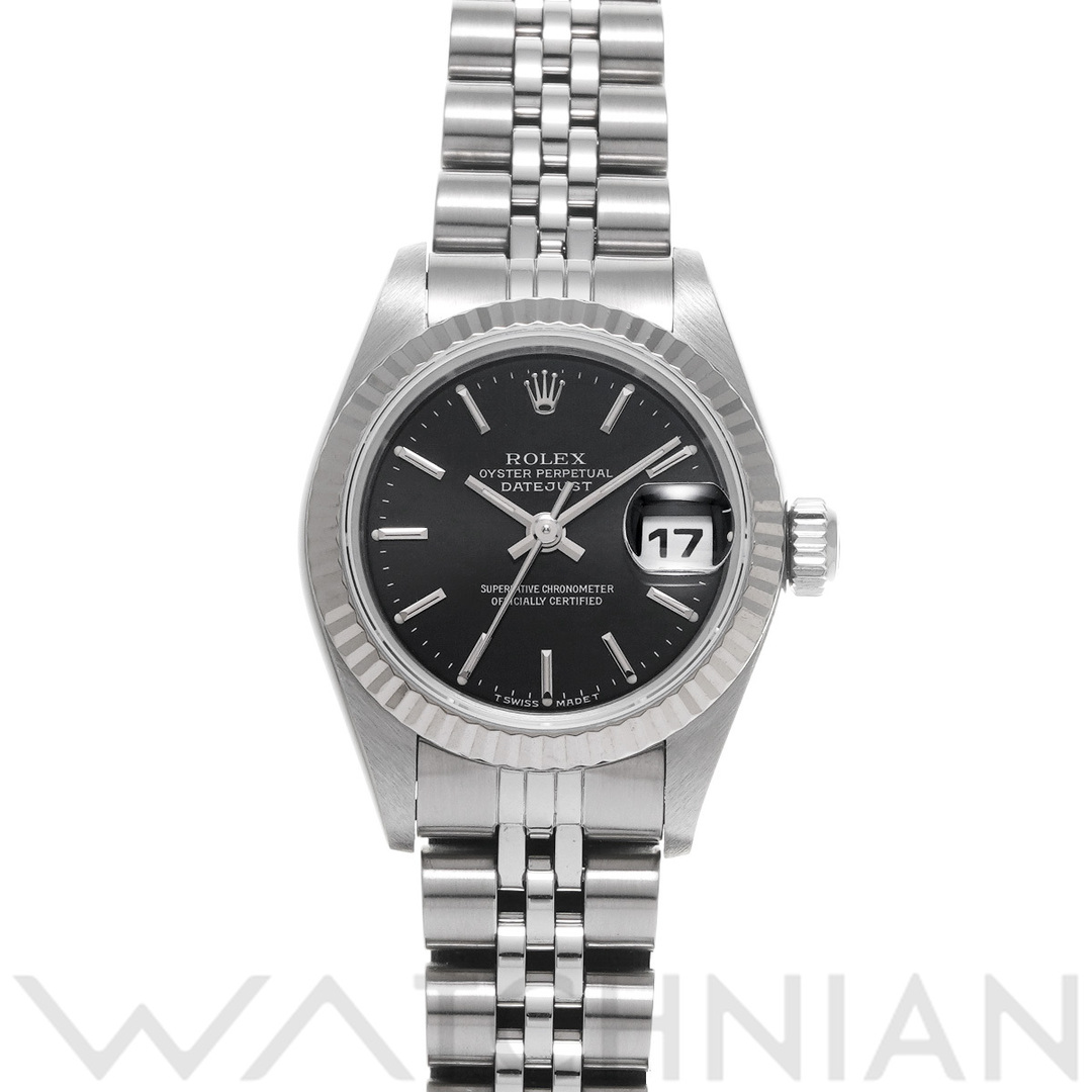 ROLEX(ロレックス)の中古 ロレックス ROLEX 69174 U番(1997年頃製造) ブラック レディース 腕時計 レディースのファッション小物(腕時計)の商品写真