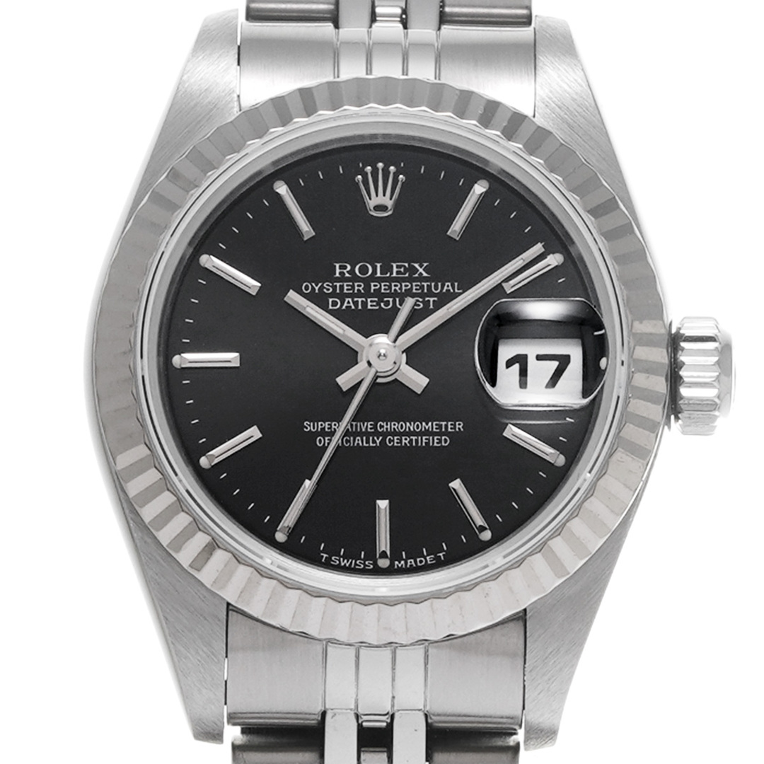 ROLEX(ロレックス)の中古 ロレックス ROLEX 69174 U番(1997年頃製造) ブラック レディース 腕時計 レディースのファッション小物(腕時計)の商品写真