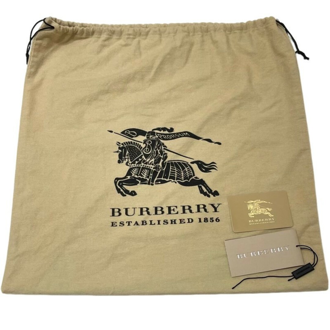 BURBERRY(バーバリー)のBURBERRY バーバリー スーパーノバ ハンドバッグ PVC レザー チェック柄 ベージュ 保存袋付 【美品】 22405K136 レディースのバッグ(ハンドバッグ)の商品写真