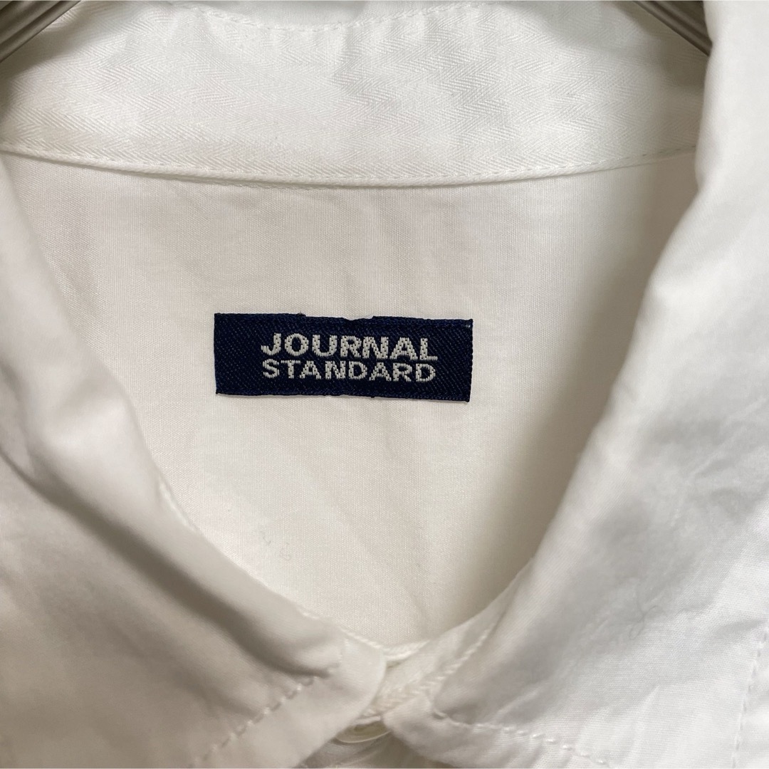 JOURNAL STANDARD(ジャーナルスタンダード)のジャーナルスタンダード　シャツチュニック　白 レディースのトップス(シャツ/ブラウス(長袖/七分))の商品写真