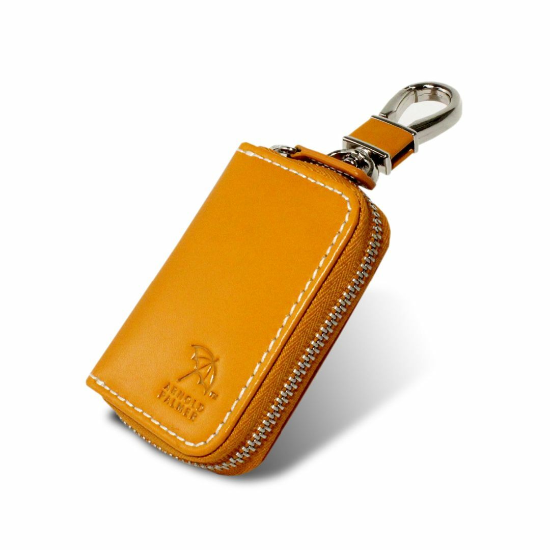 【色:イエロー】[アーノルドパーマー] スマートキーケース キーケース 革 コン メンズのバッグ(その他)の商品写真