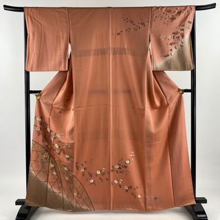 訪問着 身丈163.5cm 裄丈66cm 正絹 秀品 【中古】(着物)