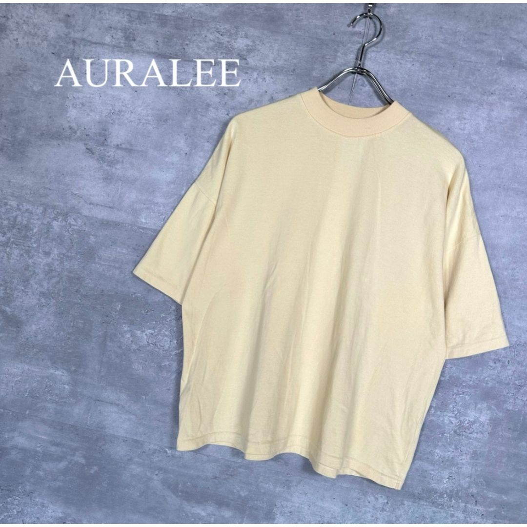 AURALEE(オーラリー)の『AURALEE』オーラリー (1) 無地 コットンTシャツ レディースのトップス(Tシャツ(半袖/袖なし))の商品写真