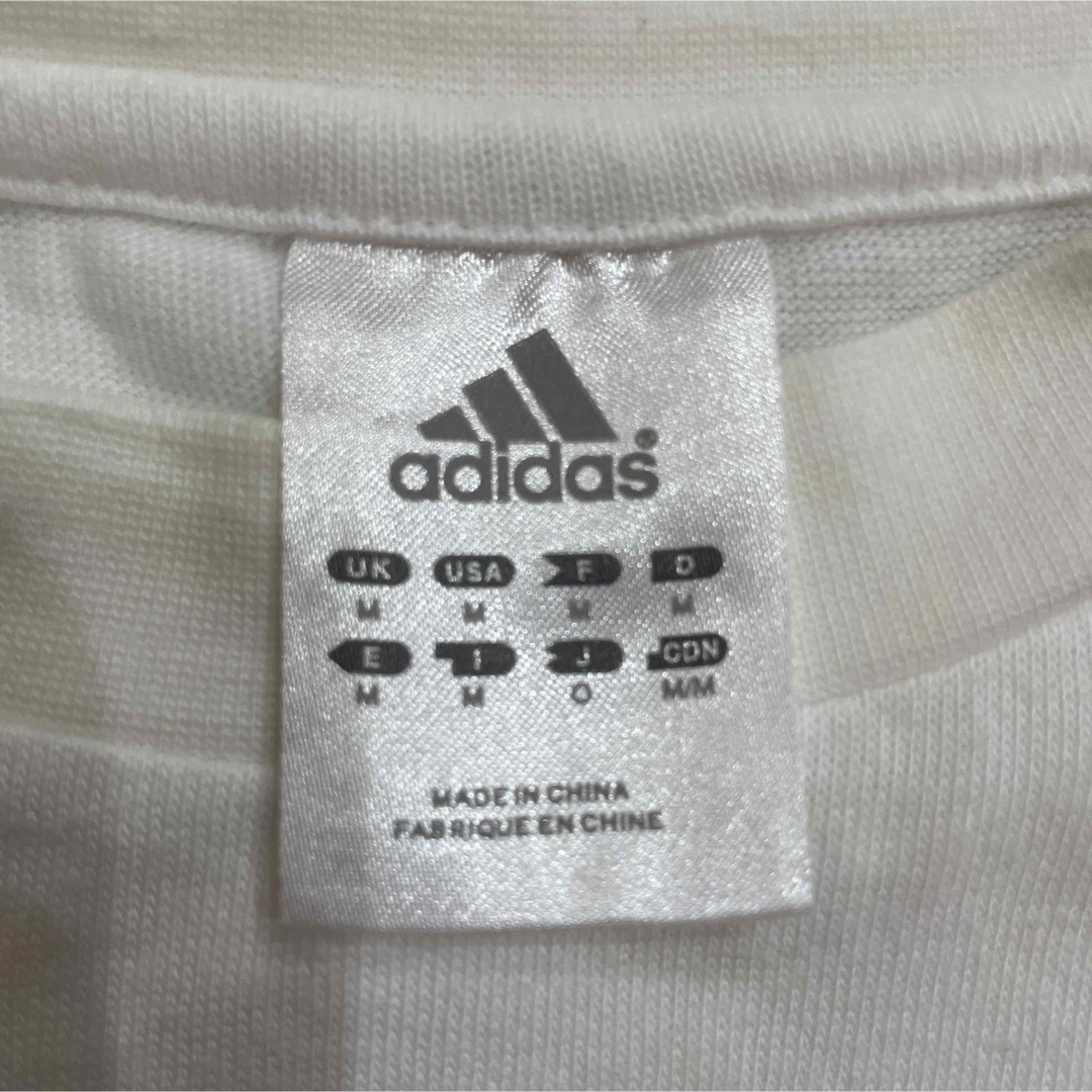 adidas(アディダス)の古着 00s シンプル adidas ロゴ Tシャツ メンズのトップス(Tシャツ/カットソー(半袖/袖なし))の商品写真