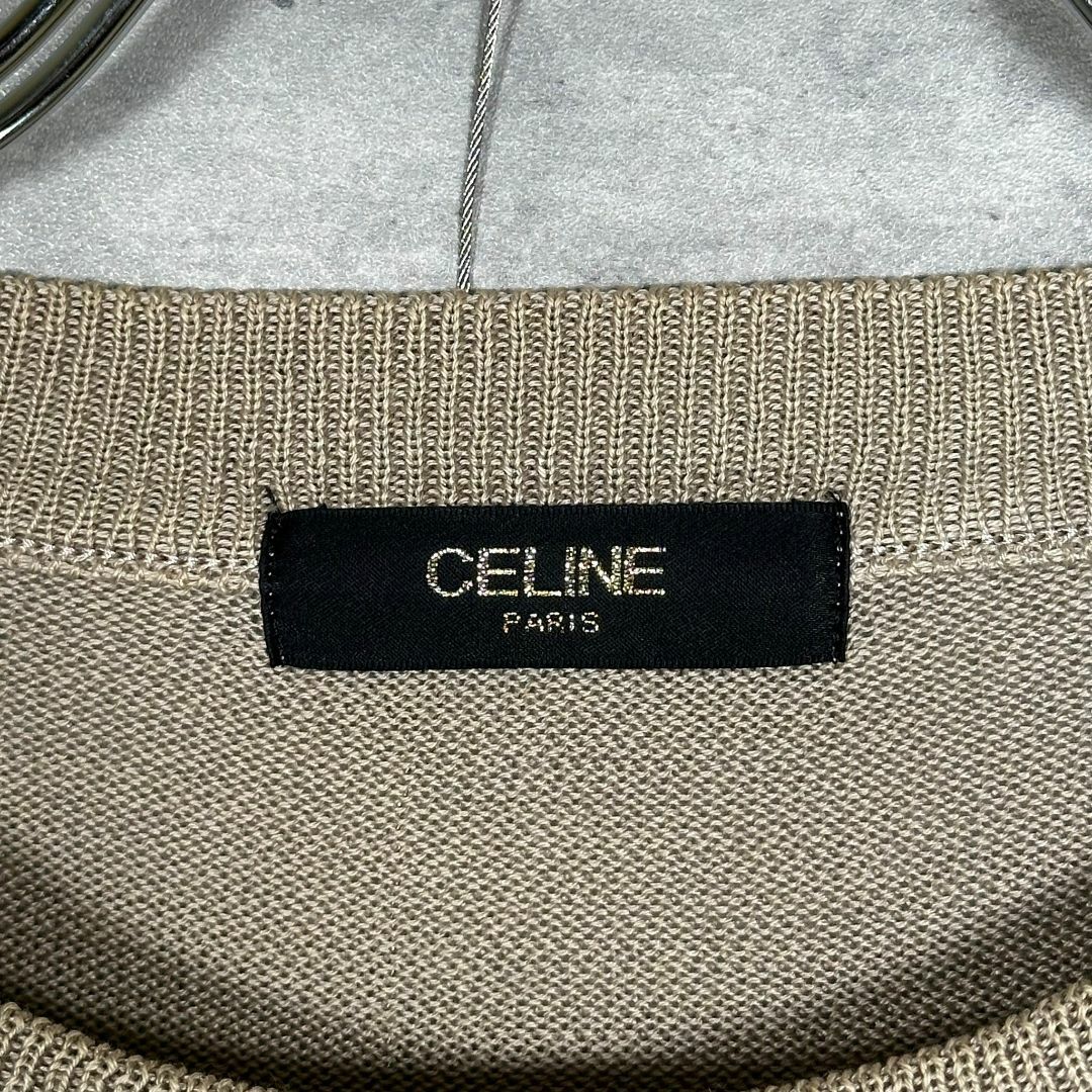 celine(セリーヌ)の『CELINE』セリーヌ (M) ハイゲージ ニットセーター メンズのトップス(ニット/セーター)の商品写真