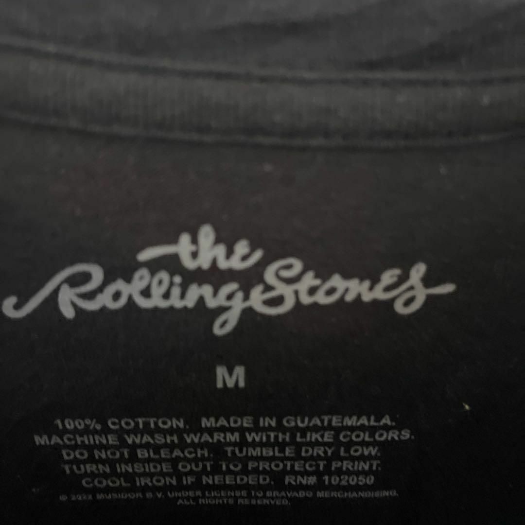 ローリングストーンズ M メンズ バンT プリント 古着 90s 半袖 Tシャツ メンズのトップス(Tシャツ/カットソー(半袖/袖なし))の商品写真