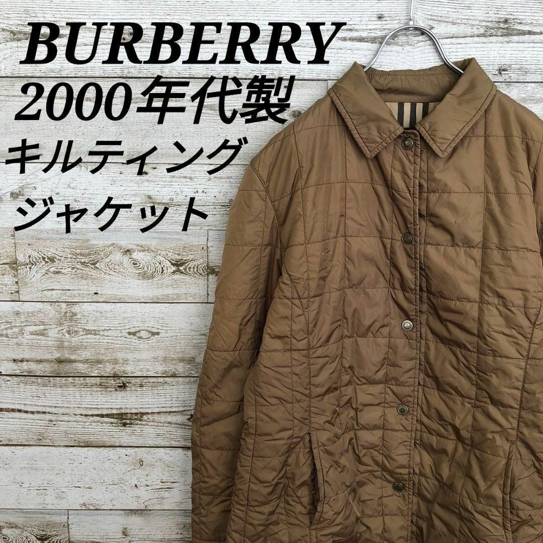 BURBERRY(バーバリー)の【k6790】ユーロ古着バーバリー00sキルティングジャケットブルゾンアウター その他のその他(その他)の商品写真