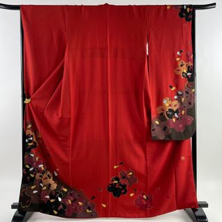 振袖 身丈166cm 裄丈66cm 正絹 美品 逸品 【中古】(着物)