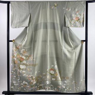 訪問着 身丈154cm 裄丈63.5cm 正絹 美品 秀品 【中古】(着物)