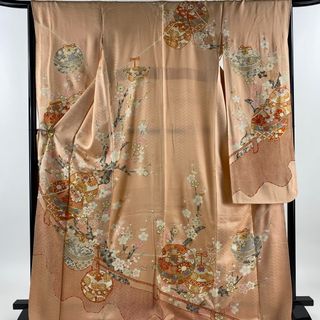 振袖 身丈167cm 裄丈66cm 正絹 逸品 【中古】(着物)