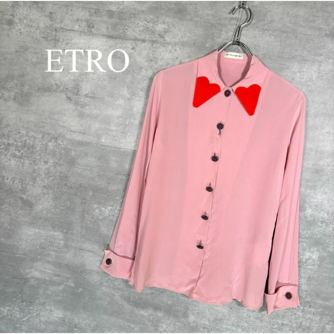 ETRO(エトロ)の『ETRO』エトロ (38) シルクシャツ レディースのトップス(シャツ/ブラウス(長袖/七分))の商品写真