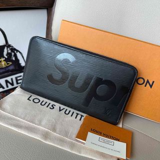 ルイヴィトン(LOUIS VUITTON)のルイヴィトン×シュプリーム　ジッピーオーガナイザー　M67723　エピ　長財布(長財布)