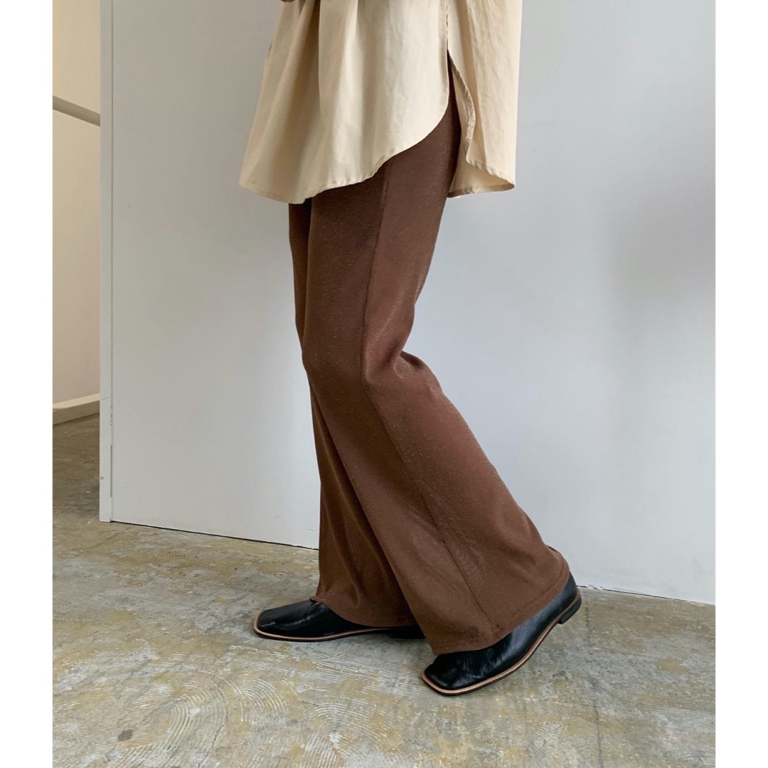 amiur  sheer flare pants レディースのパンツ(その他)の商品写真