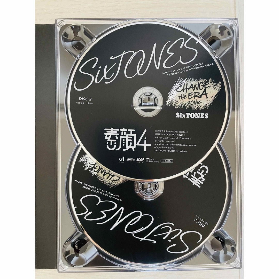 SixTONES(ストーンズ)の素顔4 SixTONES盤 DVD エンタメ/ホビーのDVD/ブルーレイ(アイドル)の商品写真