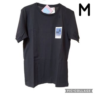 ユニクロ(UNIQLO)の◆ ユニクロ チェキ Tシャツ UT ブラック 半袖 M(Tシャツ(半袖/袖なし))