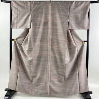 小紋 身丈162.5cm 裄丈67cm 正絹 名品 【中古】(着物)