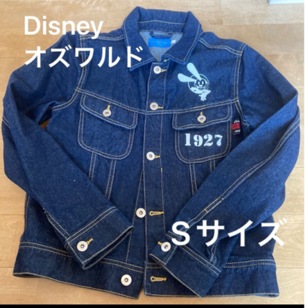 Disney(ディズニー)の美品ディズニーオズワルドラッキーラビットGジャン レディースのジャケット/アウター(Gジャン/デニムジャケット)の商品写真