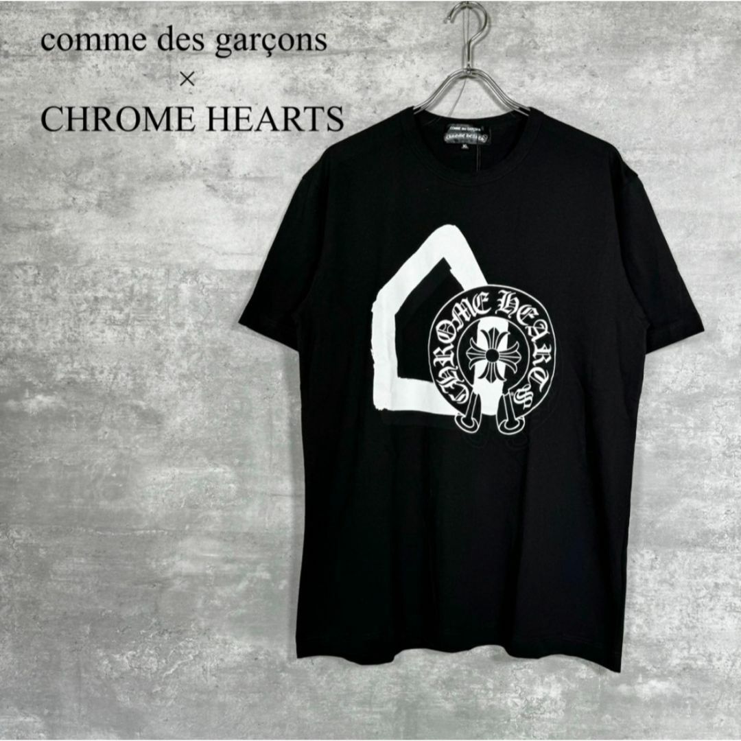 COMME des GARCONS(コムデギャルソン)の『コムデギャルソン × クロムハーツ』(XL) プリントTシャツ メンズのトップス(Tシャツ/カットソー(半袖/袖なし))の商品写真