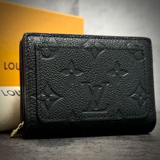 ルイヴィトン(LOUIS VUITTON)の新品同様 最新モデル⭐️ ルイヴィトン アンプラント ポルトフォイユクレア 黒(財布)