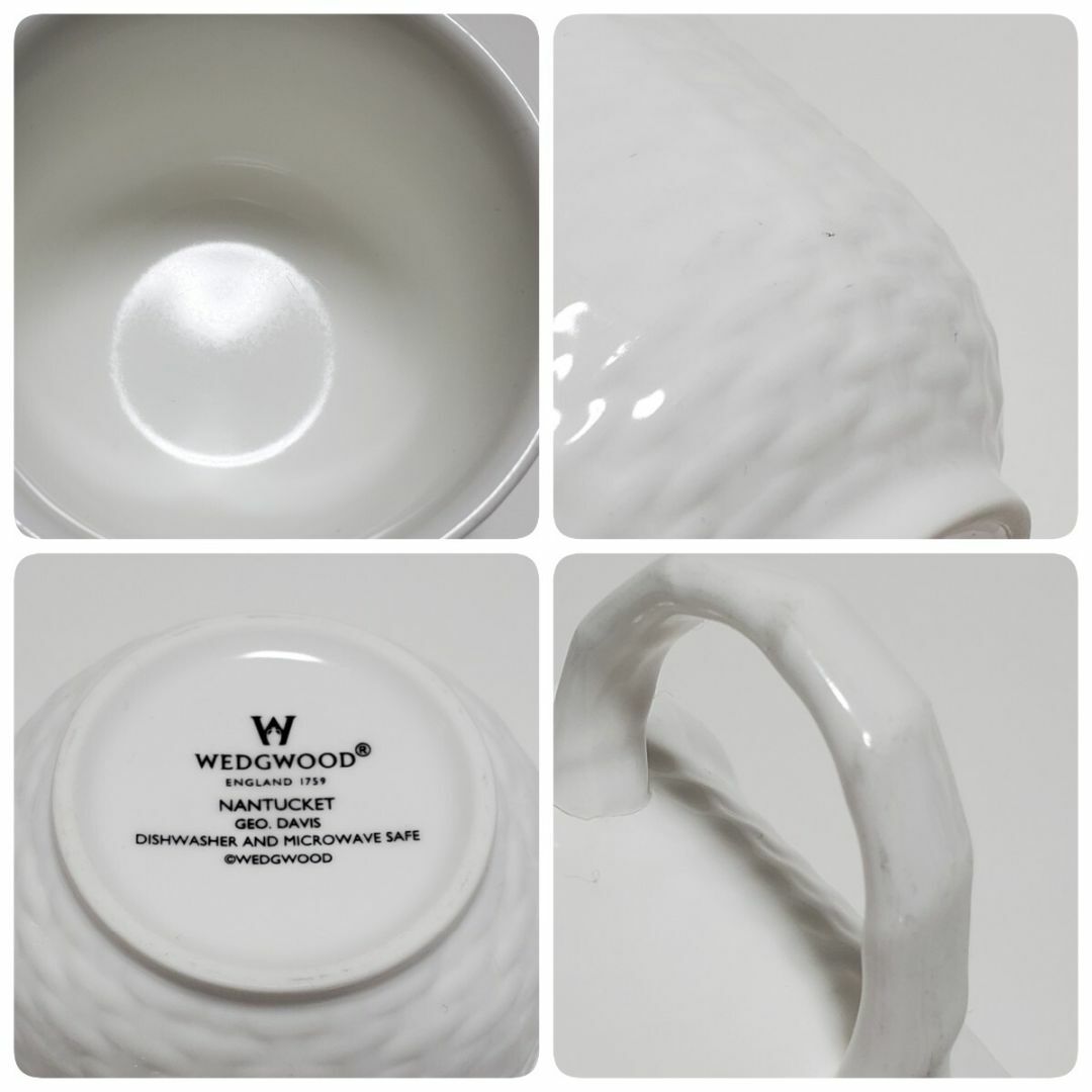 WEDGWOOD(ウェッジウッド)のWEDGWOOD NANTUCKET ウェッジウッド ナンタケット カップ＆ソー インテリア/住まい/日用品のキッチン/食器(グラス/カップ)の商品写真