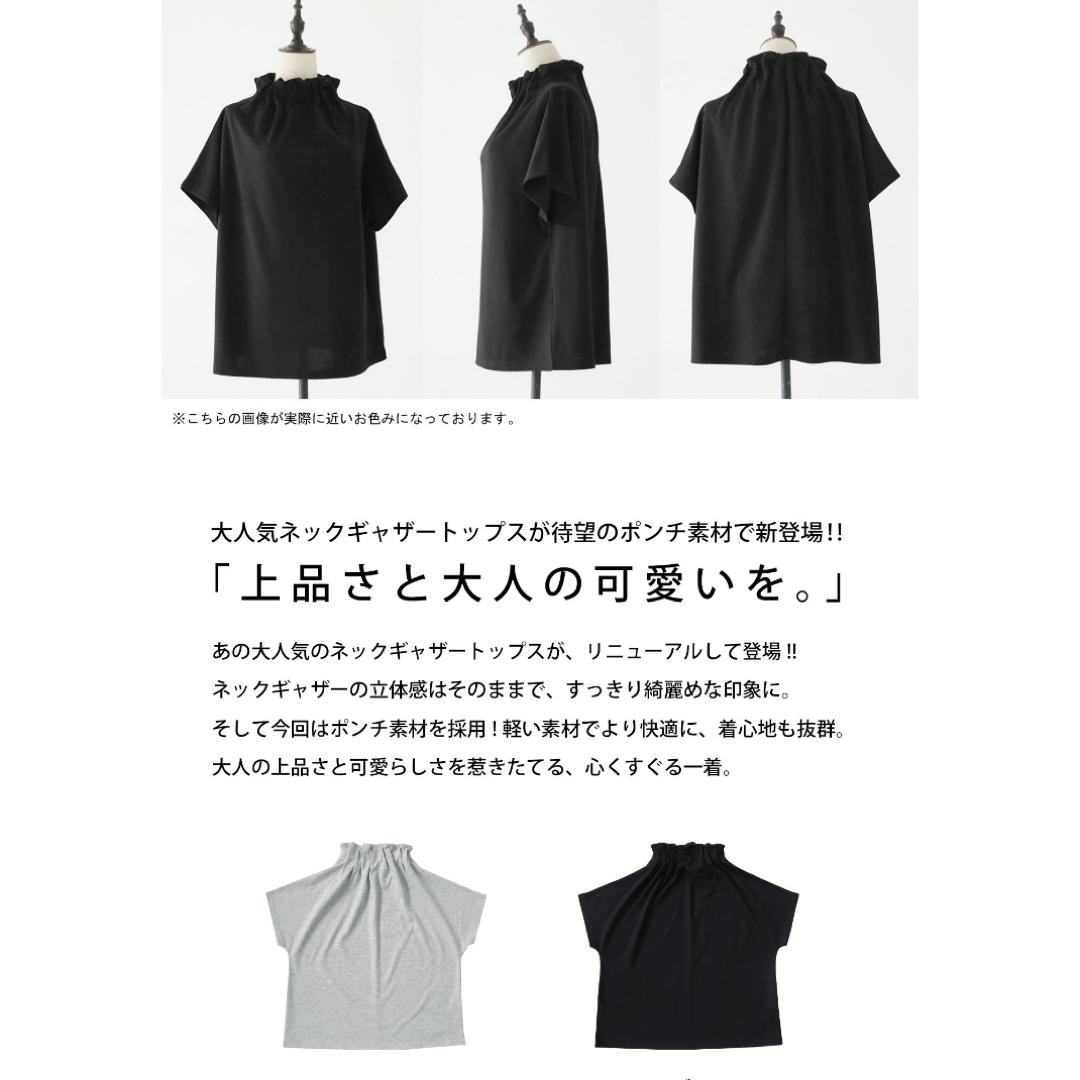 antiqua(アンティカ)の半袖　antiqa レディースのトップス(Tシャツ(半袖/袖なし))の商品写真